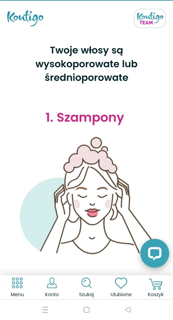 Quiz w sklepie - przykład