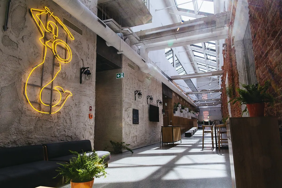 Google for Startups Campus - przestrzeń konferencji