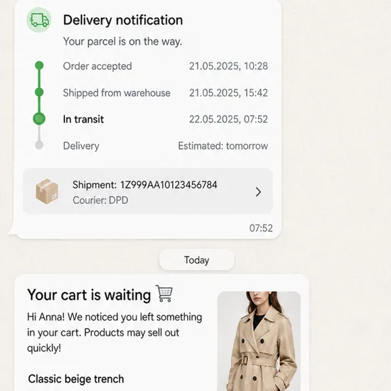 WhatsApp and conversational messengers