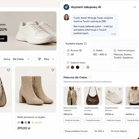 Profil behawioralny klienta (kontekst z Synerise)